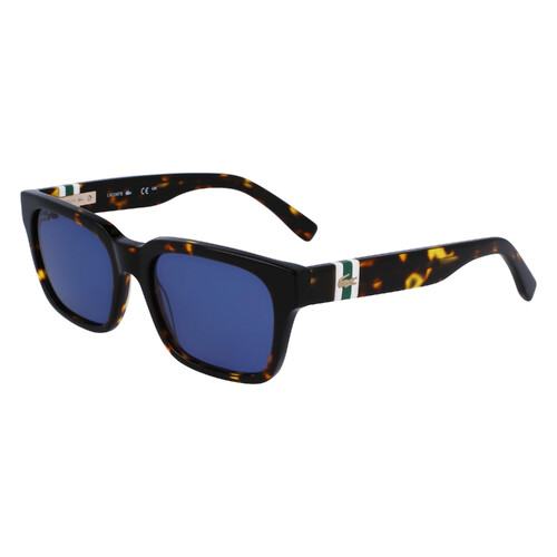 Lacoste L6007S 230-54 Dark Havana / Solid Blue Lenses