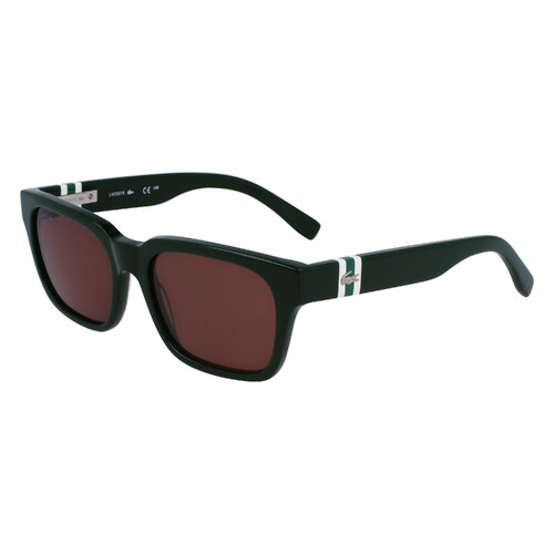 Lacoste L6007S 318-54 Dark Green / Solid Brown Lenses