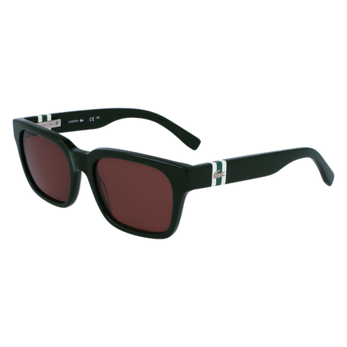 Lacoste L6007S 318-54 Dark Green / Solid Brown Lenses