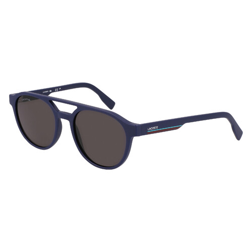 Lacoste L6008S 424-53 Matte Blue / Solid Smoke Lenses