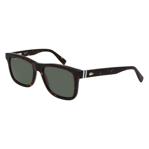 Lacoste L6014S 230-55 Dark Havana / Solid Green Lenses