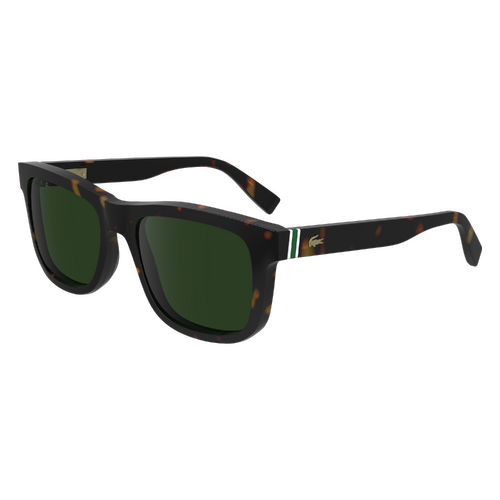 Lacoste L6014S 230-55 Dark Havana / Solid Green Lenses