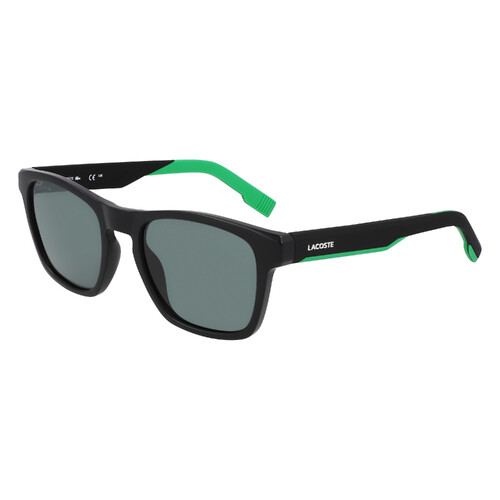 Lacoste L6018S 002-53 Matte Black / Solid Smoke Lenses