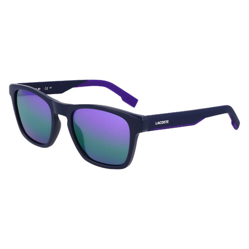 Lacoste L6018S 424-53 Matte Blue / Solid Grey Fade Mirror Lenses