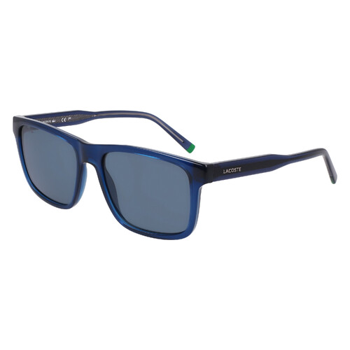 Lacoste L6025S 410-56 Transparent Blue / Solid Blue Lenses