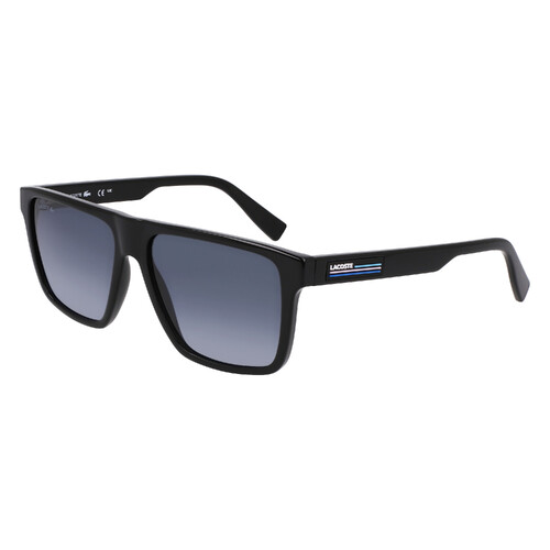 Lacoste L6027S 001-57 Black / Blue Gradient Lenses