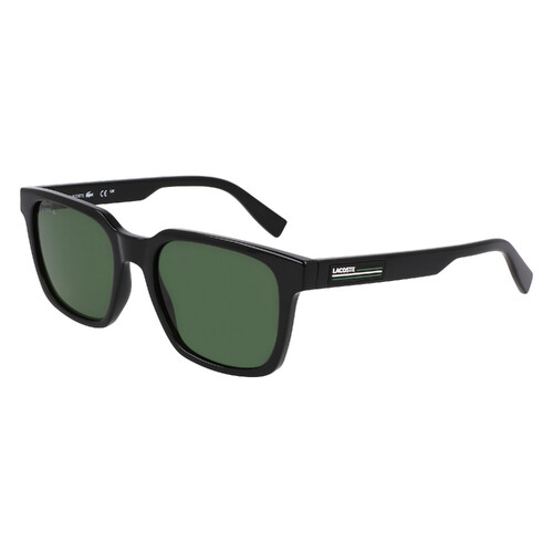 Lacoste L6028S 001-54 Black / Solid Green Lenses