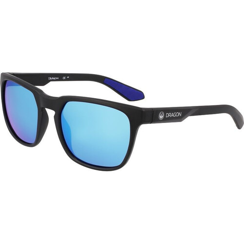 Dragon Slip H2O DR166S 003-54 Matte Black / Blue Ion Polarised Luma Lenses