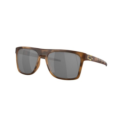 Oakley Leffingwell OO9100-1857 Matte Brown Tortoise / Prizm Black Polarised Lenses