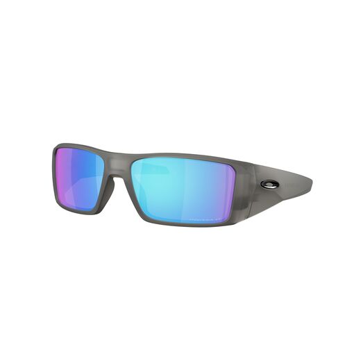 Oakley Heliostat OO9231-2461 Matte Grey Smoke / Prizm Sapphire Polarised Lenses