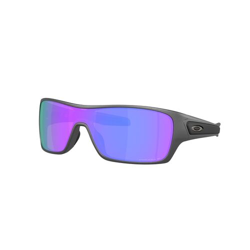 Oakley Turbine Rotor OO9307-3132 Matte Steel / Prizm Violet Polarised Lenses