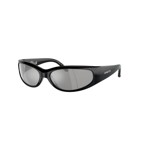 Arnette Catfish AN4302 2900Z3-65 Recycled Black / Silver Mirror Polarised Lenses