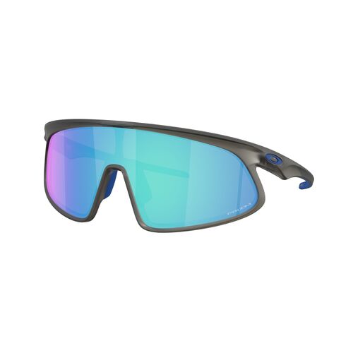 Oakley RSLV OO9484D-0349 Matte Grey Smoke / Prizm Sapphire Lenses