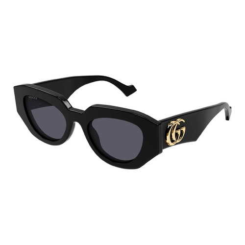 Gucci GG1421S 001 Black / Grey Lenses