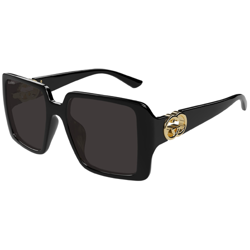 Gucci GG1692SA 001 Black / Grey Lenses