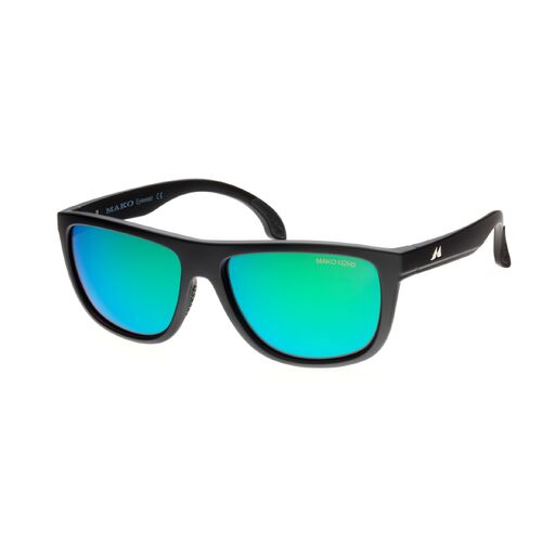 Mako Tidal 9607 M01 G2H5 Matte Black / Rose Green Mirror Polarised Lenses