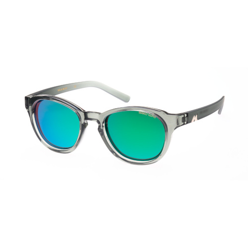 Mako Oceans 9616 M90 G2H5 Crystal Grey / Rose Green Mirror Polarised Lenses