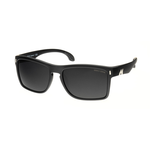 Mako GT XL 9615 M01 G0HR Matte Black / Grey Polarised Lenses