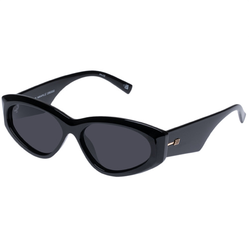 Le Specs Under Wraps LSP2352222 Black / Smoke Lenses