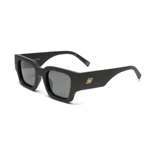 Le Specs Atlantis LSP2452425 Matte Black / Smoke Polarised Lenses