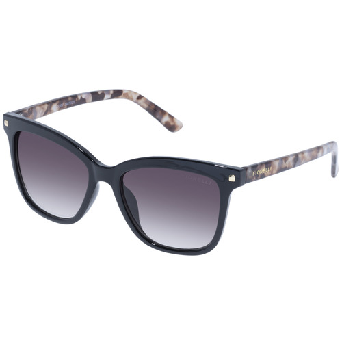 Fiorelli Bridget FIO2447325 Black w Brown Marble / Warm Smoke Gradient Lenses