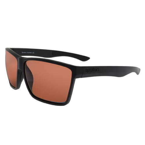 Spotters Villain Matte Black / Halide Copper Polarised Photochromic Lenses