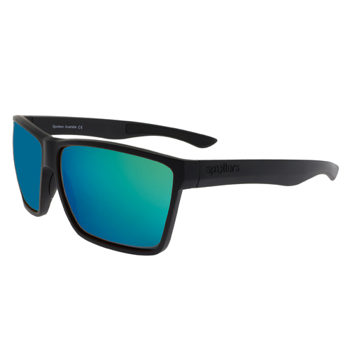 Spotters Villain Matte Black / Nexus Mirror Polarised Lenses