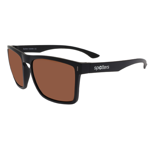 Spotters Phantom Matte Black / Halide Copper Polarised Photochromic Lenses