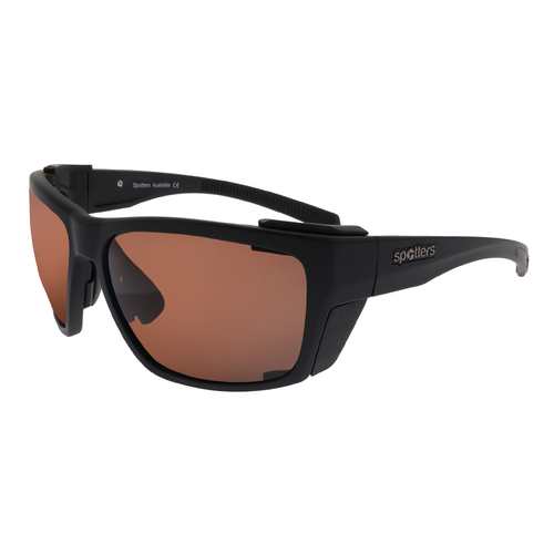 Spotters Renegade Matte Black / Halide Copper Polarised Photochromic Lenses