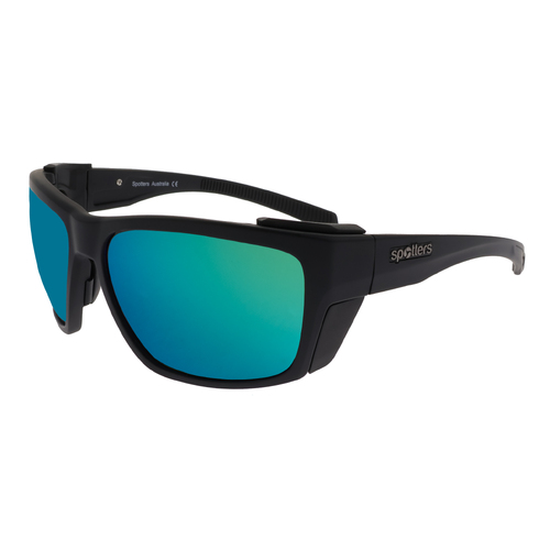 Spotters Renegade Matte Black / Nexus Mirror Polarised Lenses