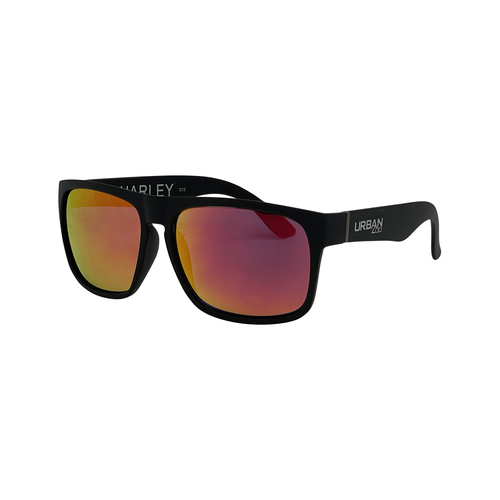 Urban Zoo Harley C13 Matte Black / Black Red Revo Lenses