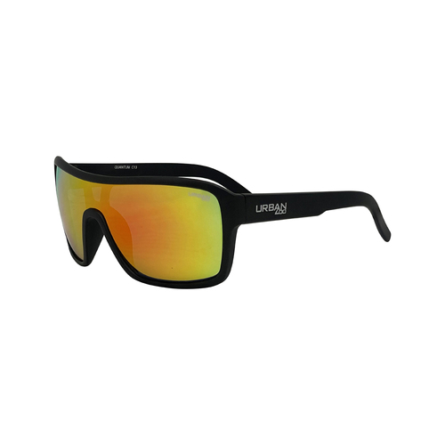 Urban Zoo Quantum C13 Matte Black / Smoke w Red Revo Lenses