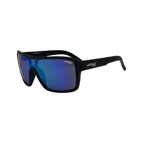 Urban Zoo Quantum C21 Matte Black / Smoke w Green Revo Lenses