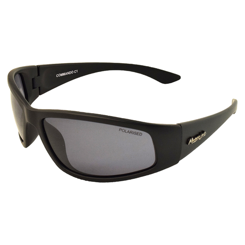 Mangrove Jacks Commando C1 Matte Black / Smoke Polarised Lenses