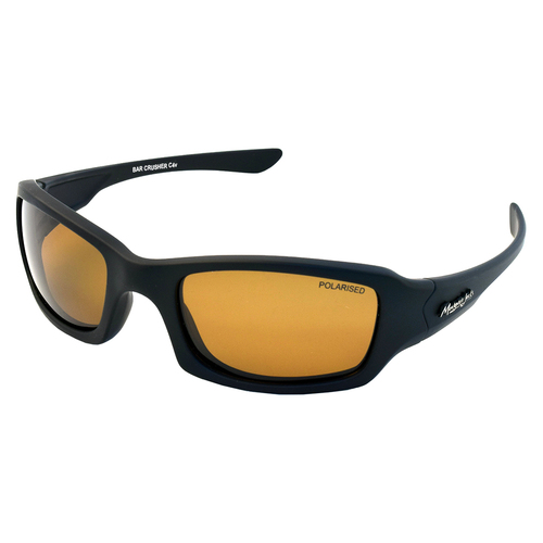 Mangrove Jacks Bar Crusher C4 Matte Black / Brown Polarised Lenses