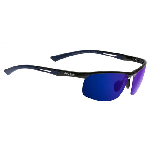 Ugly Fish PT24388 BLSM Black / Blue Mirror Polarised Lenses