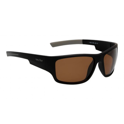 Ugly Fish Basic P1996 MBLBR Matte Black / Brown Polarised Lenses