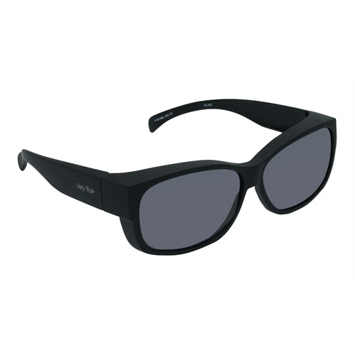 Ugly Fish Fit Overs P108 MBLSM Matte Black / Smoke Polarised Lenses