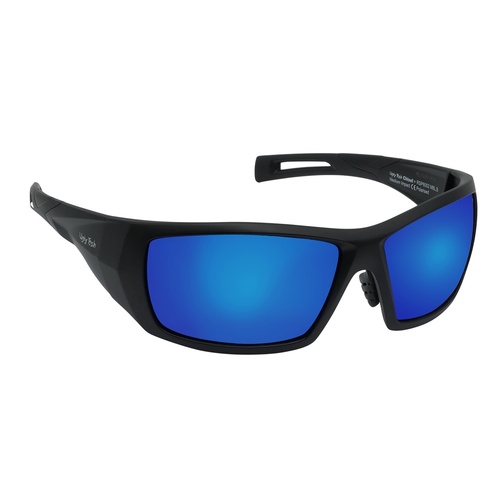 Ugly Fish Chisel Safety RSP6002 MBLB Matte Black / Blue Revo Polarised Lenses