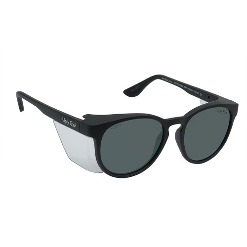 Ugly Fish Lotus Safety RSP501 MBLSM Matte Black / Smoke Polarised Lenses