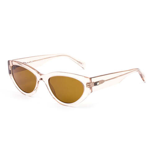 Otis Audrey 191-2405 Eco Crystal Pebble / Brown Lenses