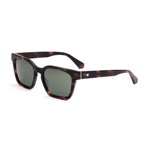 Otis Interlude 203-2404 Eco Matte Hinton Tortoise / Green Lenses