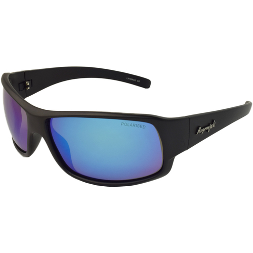 Mangrove Jacks Layback C8 Matte Black / Ice Blue Revo Polarised Lenses