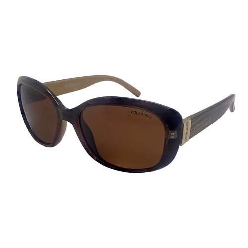 Stiletto Alicia C5 Crystal Brown / Brown Polarised Lenses