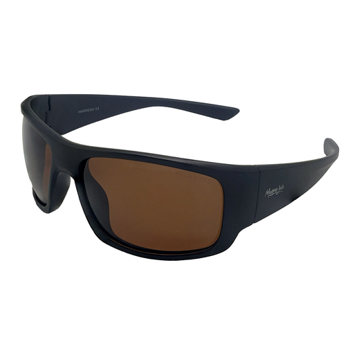 Mangrove Jacks Warrego C4 Matte Black / Brown Polarised Lenses