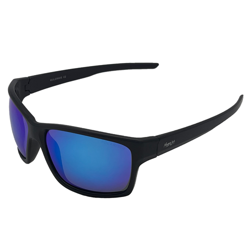 Mangrove Jacks Mulgrave C2 Matte Black / Smoke w Blue Revo Polarised Lenses