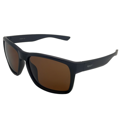 Mangrove Jacks Snowy C4 Matte Black / Brown Polarised Lenses