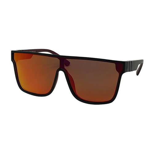 Mangrove Jacks For Your Eyes Only C3 Matte Crystal Red / Red Revo Polarised Lenses