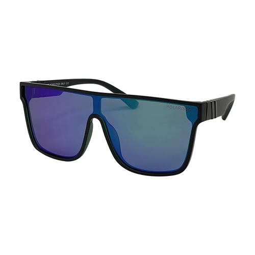 Mangrove Jacks For Your Eyes Only C11 Matte Crystal Green / Green Revo Polarised Lenses