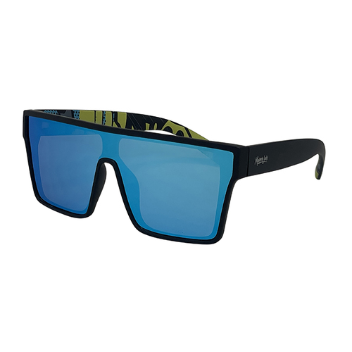 Mangrove Jacks What You Need C8 Matte Black / Ice Blue Revo Polarised Lenses